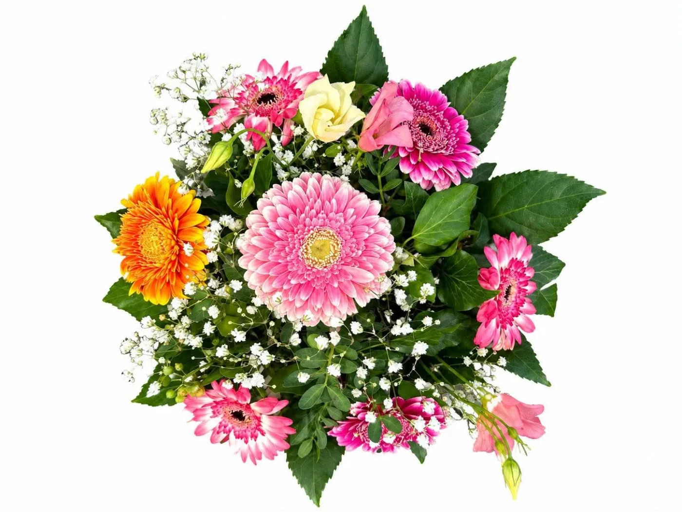 Strauß „Rosa Gerberas“